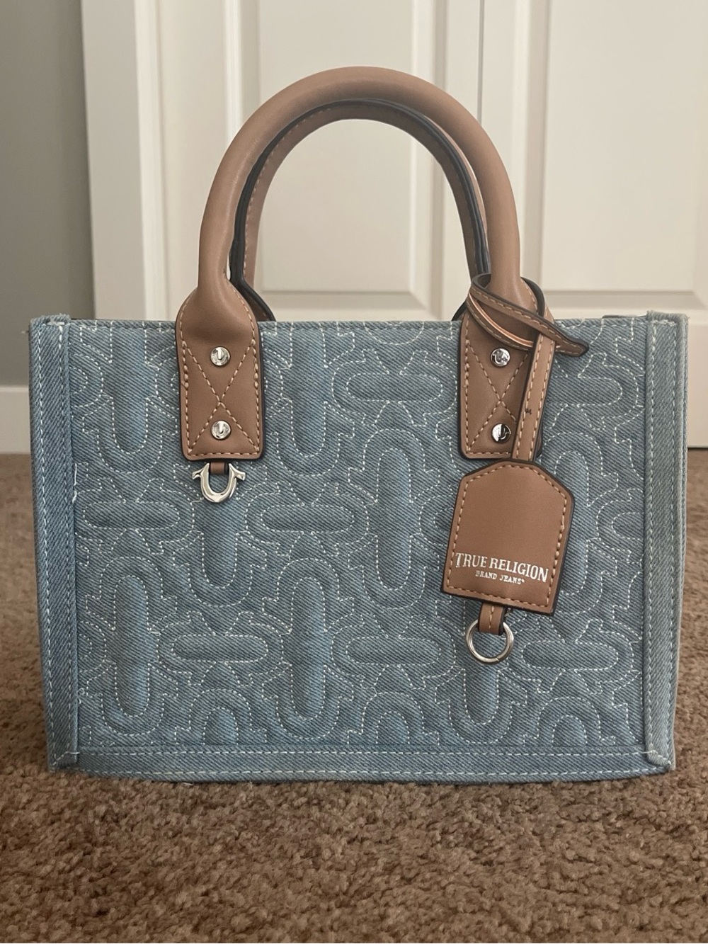 True Religion Light Denim Purse